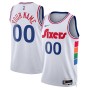 Philadelphia 76ers Nike Unisex 2024/25 Custom Swingman Jersey - City Edition - White Philadelphia 76ers Nike Unisex 2024/25 Custom Swingman Jersey - City Edition - White