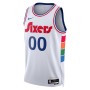 Philadelphia 76ers Nike Unisex 2024/25 Custom Swingman Jersey - City Edition - White Philadelphia 76ers Nike Unisex 2024/25 Custom Swingman Jersey - City Edition - White