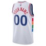 Philadelphia 76ers Nike Unisex 2024/25 Custom Swingman Jersey - City Edition - White Philadelphia 76ers Nike Unisex 2024/25 Custom Swingman Jersey - City Edition - White