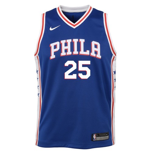 Ben Simmons Philadelphia 76ers Nike Youth Swingman Jersey Royal - Icon Edition Ben Simmons Philadelphia 76ers Nike Youth Swingman Jersey Royal - Icon Edition