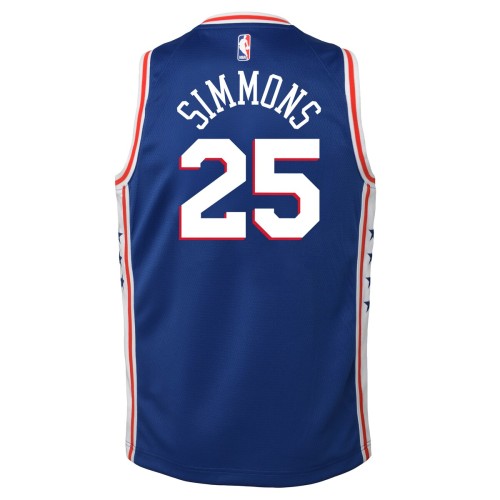 Ben Simmons Philadelphia 76ers Nike Youth Swingman Jersey Royal - Icon Edition Ben Simmons Philadelphia 76ers Nike Youth Swingman Jersey Royal - Icon Edition