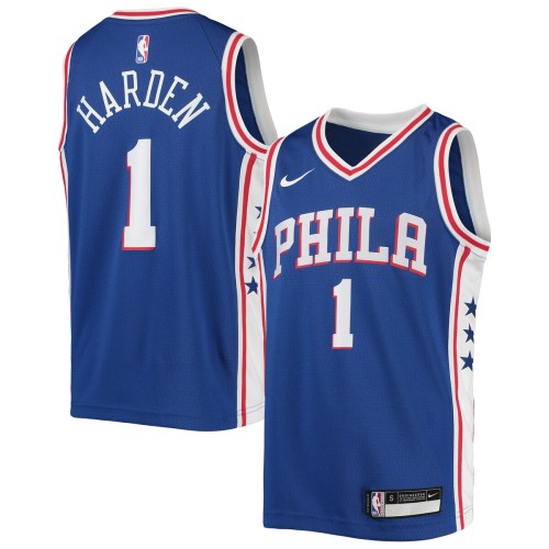 James Harden Philadelphia 76ers Nike Youth 2021/22 Swingman Jersey - Icon Edition - Royal James Harden Philadelphia 76ers Nike Youth 2021/22 Swingman Jersey - Icon Edition - Royal