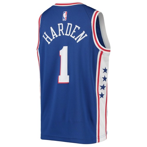 James Harden Philadelphia 76ers Nike Youth 2021/22 Swingman Jersey - Icon Edition - Royal James Harden Philadelphia 76ers Nike Youth 2021/22 Swingman Jersey - Icon Edition - Royal