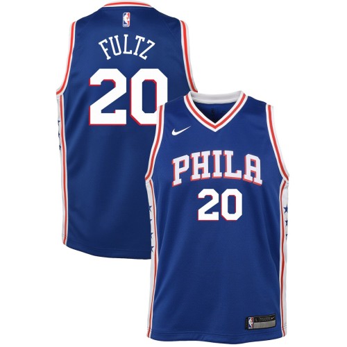 Markelle Fultz Philadelphia 76ers Nike Youth Swingman Jersey Blue - Icon Edition Markelle Fultz Philadelphia 76ers Nike Youth Swingman Jersey Blue - Icon Edition