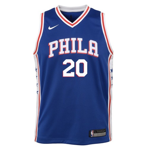 Markelle Fultz Philadelphia 76ers Nike Youth Swingman Jersey Blue - Icon Edition Markelle Fultz Philadelphia 76ers Nike Youth Swingman Jersey Blue - Icon Edition