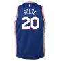 Markelle Fultz Philadelphia 76ers Nike Youth Swingman Jersey Blue - Icon Edition Markelle Fultz Philadelphia 76ers Nike Youth Swingman Jersey Blue - Icon Edition