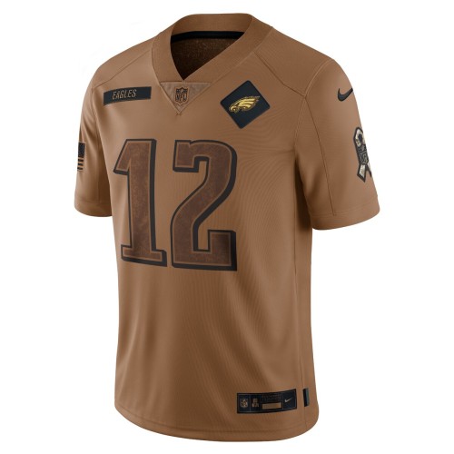 Randall Cunningham Philadelphia Eagles Nike 2023 Salute To Service Retired Player Limited Jersey - Brown Randall Cunningham Philadelphia Eagles Nike 2023 Salute To Service Retired Player Limited Jersey - Brown