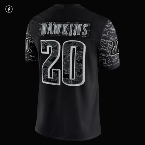Brian Dawkins Philadelphia Eagles Nike Retired Player RFLCTV Limited Jersey - Black