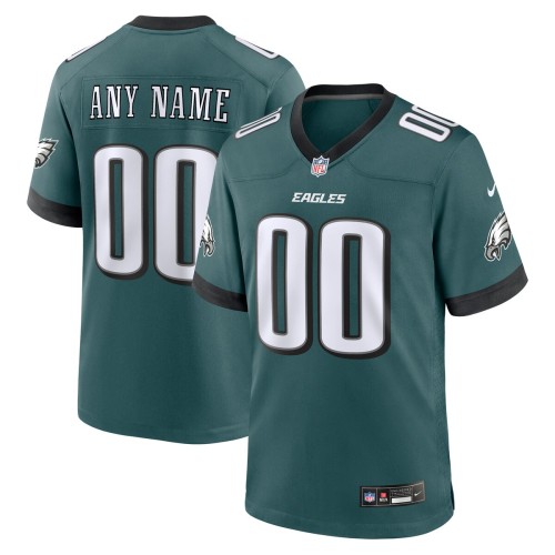 Philadelphia Eagles Nike Custom Game Jersey - Midnight Green Philadelphia Eagles Nike Custom Game Jersey - Midnight Green