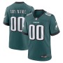 Philadelphia Eagles Nike Custom Game Jersey - Midnight Green Philadelphia Eagles Nike Custom Game Jersey - Midnight Green