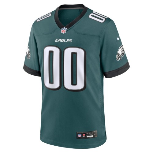 Philadelphia Eagles Nike Custom Game Jersey - Midnight Green Philadelphia Eagles Nike Custom Game Jersey - Midnight Green