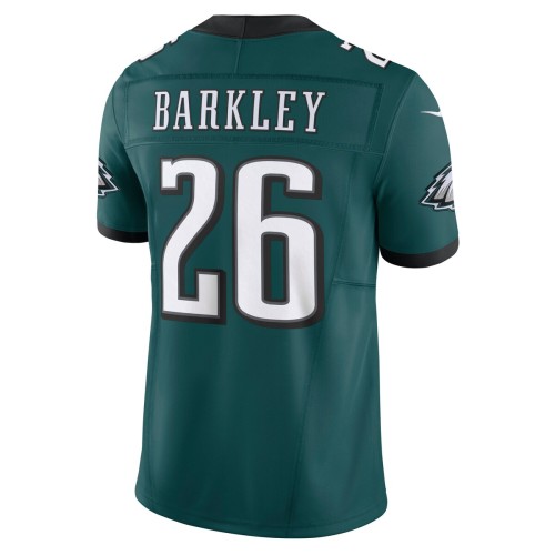 Saquon Barkley Philadelphia Eagles Nike Vapor F.U.S.E. Limited Jersey - Midnight Green Saquon Barkley Philadelphia Eagles Nike Vapor F.U.S.E. Limited Jersey - Midnight Green