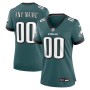 Philadelphia Eagles Nike Women's Custom Game Jersey - Midnight Green Philadelphia Eagles Nike Women's Custom Game Jersey - Midnight Green