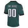 Philadelphia Eagles Nike Youth Custom Game Jersey - Midnight Green Philadelphia Eagles Nike Youth Custom Game Jersey - Midnight Green