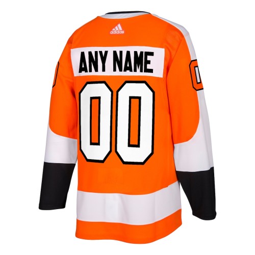 Philadelphia Flyers adidas Authentic Custom Jersey - Orange Philadelphia Flyers adidas Authentic Custom Jersey - Orange