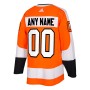 Philadelphia Flyers adidas Authentic Custom Jersey - Orange Philadelphia Flyers adidas Authentic Custom Jersey - Orange