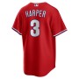 Bryce Harper Philadelphia Phillies Nike Alternate Replica Player Name Jersey - Red Bryce Harper Philadelphia Phillies Nike Alternate Replica Player Name Jersey - Red