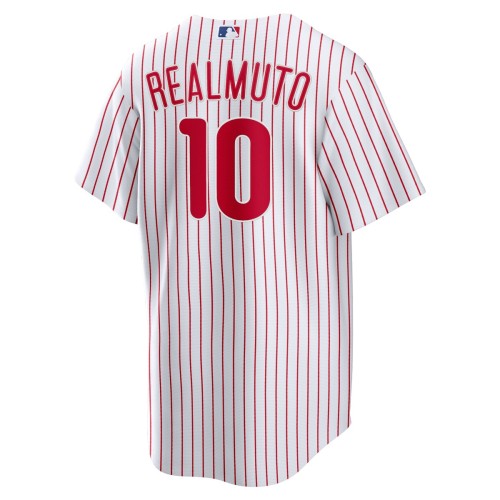 JT Realmuto Philadelphia Phillies Nike Home Replica Player Name Jersey - White JT Realmuto Philadelphia Phillies Nike Home Replica Player Name Jersey - White