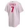 Trea Turner Philadelphia Phillies Nike Home Replica Player Jersey - White Trea Turner Philadelphia Phillies Nike Home Replica Player Jersey - White