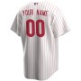 Philadelphia Phillies Nike Home Replica Custom Jersey - White Philadelphia Phillies Nike Home Replica Custom Jersey - White