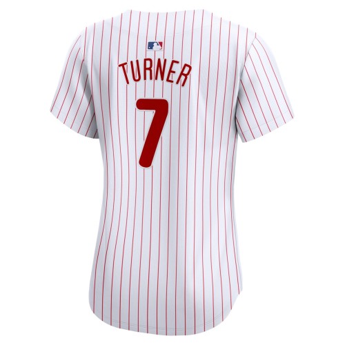 Trea Turner Philadelphia Phillies Nike Women's Home Limited Player Jersey - White Trea Turner Philadelphia Phillies Nike Women's Home Limited Player Jersey - White