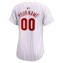 Philadelphia Phillies Nike Women's Home Limited Custom Jersey - White Philadelphia Phillies Nike Women's Home Limited Custom Jersey - White