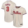 Bryce Harper Philadelphia Phillies Nike Youth Alternate Limited Player Jersey - Cream Bryce Harper Philadelphia Phillies Nike Youth Alternate Limited Player Jersey - Cream