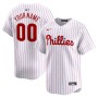 Philadelphia Phillies Nike Youth Home Limited Custom Jersey - White Philadelphia Phillies Nike Youth Home Limited Custom Jersey - White