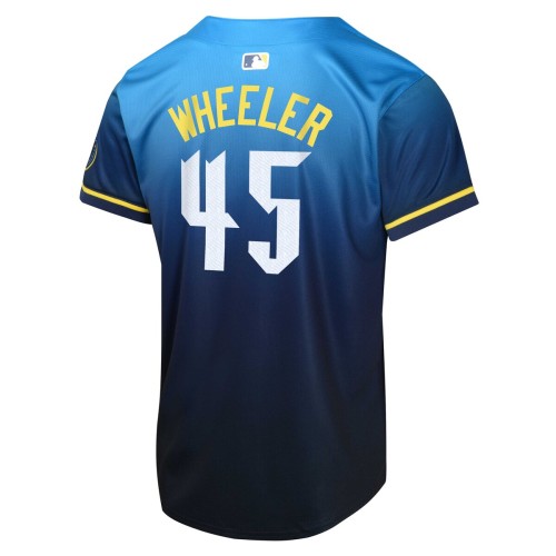 Zack Wheeler Philadelphia Phillies Nike Youth 2024 City Connect Limited Player Jersey - Blue Zack Wheeler Philadelphia Phillies Nike Youth 2024 City Connect Limited Player Jersey - Blue