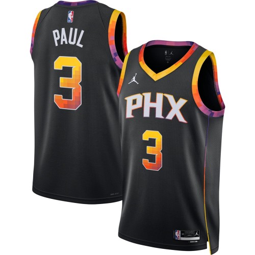 Chris Paul Phoenix Suns Jordan Brand 2022/23 Statement Edition Swingman Jersey - Black Chris Paul Phoenix Suns Jordan Brand 2022/23 Statement Edition Swingman Jersey - Black