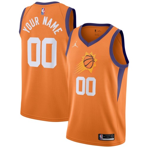 Phoenix Suns Jordan Brand Swingman Custom Jersey - Statement Edition - Orange Phoenix Suns Jordan Brand Swingman Custom Jersey - Statement Edition - Orange