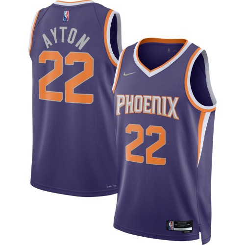 Deandre Ayton Phoenix Suns Nike 2021/22 Diamond Swingman Jersey - Icon Edition - Purple Deandre Ayton Phoenix Suns Nike 2021/22 Diamond Swingman Jersey - Icon Edition - Purple