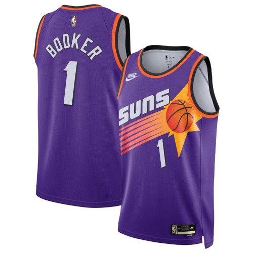Devin Booker Phoenix Suns Nike 2022/23 Swingman Jersey Purple - Classic Edition Devin Booker Phoenix Suns Nike 2022/23 Swingman Jersey Purple - Classic Edition