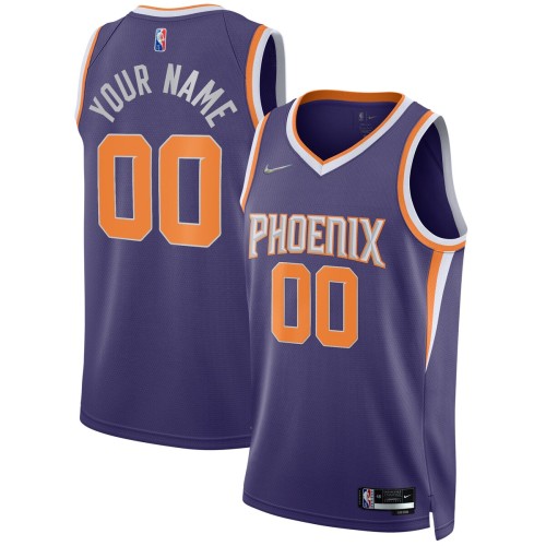 Phoenix Suns Nike 2021/22 Diamond Swingman Custom Jersey - Icon Edition - Purple Phoenix Suns Nike 2021/22 Diamond Swingman Custom Jersey - Icon Edition - Purple