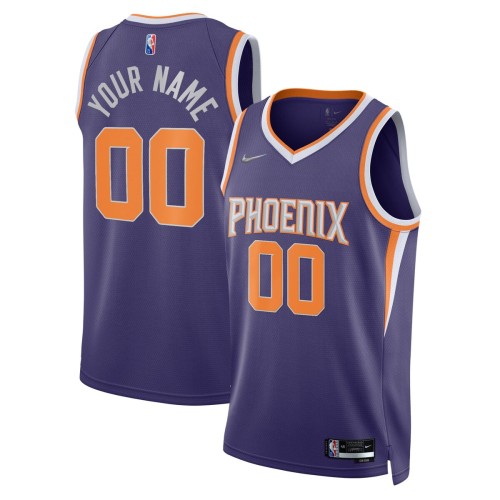Phoenix Suns Nike 2021/22 Diamond Swingman Custom Jersey - Icon Edition - Purple Phoenix Suns Nike 2021/22 Diamond Swingman Custom Jersey - Icon Edition - Purple