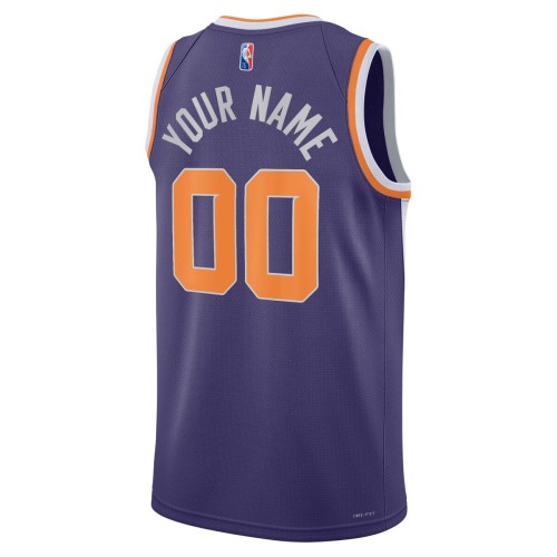 Phoenix Suns Nike 2021/22 Diamond Swingman Custom Jersey - Icon Edition - Purple Phoenix Suns Nike 2021/22 Diamond Swingman Custom Jersey - Icon Edition - Purple