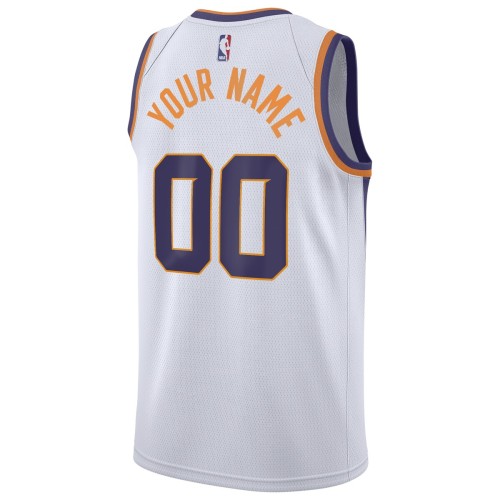 Phoenix Suns Nike 2020/21 Swingman Custom Jersey - Association Edition - White Phoenix Suns Nike 2020/21 Swingman Custom Jersey - Association Edition - White