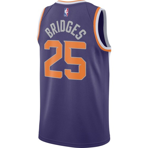 Mikal Bridges Phoenix Suns Nike 2020/21 Swingman Player Jersey - Icon Edition - Purple Mikal Bridges Phoenix Suns Nike 2020/21 Swingman Player Jersey - Icon Edition - Purple