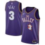Bradley Beal Phoenix Suns Nike Unisex 2024/25 Swingman Player Jersey - City Edition - Purple Bradley Beal Phoenix Suns Nike Unisex 2024/25 Swingman Player Jersey - City Edition - Purple