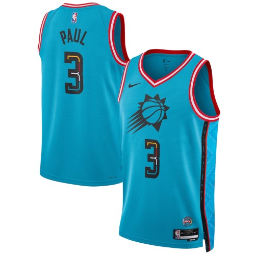 Chris Paul Phoenix Suns Nike Unisex 2022/23 Swingman Jersey - City Edition - Turquoise Chris Paul Phoenix Suns Nike Unisex 2022/23 Swingman Jersey - City Edition - Turquoise