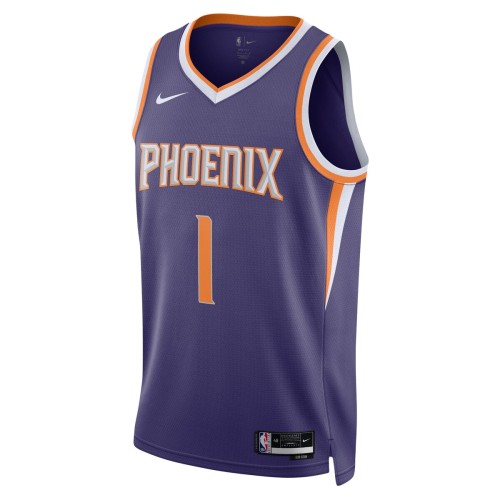 Devin Booker Phoenix Suns Nike Unisex 2022/23 Swingman Jersey - Icon Edition - Purple Devin Booker Phoenix Suns Nike Unisex 2022/23 Swingman Jersey - Icon Edition - Purple