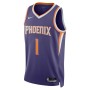 Devin Booker Phoenix Suns Nike Unisex 2022/23 Swingman Jersey - Icon Edition - Purple Devin Booker Phoenix Suns Nike Unisex 2022/23 Swingman Jersey - Icon Edition - Purple