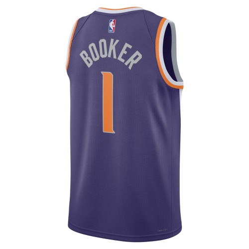 Devin Booker Phoenix Suns Nike Unisex 2022/23 Swingman Jersey - Icon Edition - Purple Devin Booker Phoenix Suns Nike Unisex 2022/23 Swingman Jersey - Icon Edition - Purple