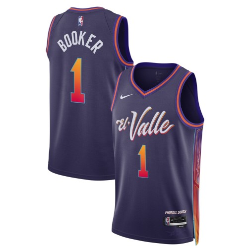 Devin Booker Phoenix Suns Nike Unisex 2023/24 Swingman Jersey - Purple - City Edition Devin Booker Phoenix Suns Nike Unisex 2023/24 Swingman Jersey - Purple - City Edition