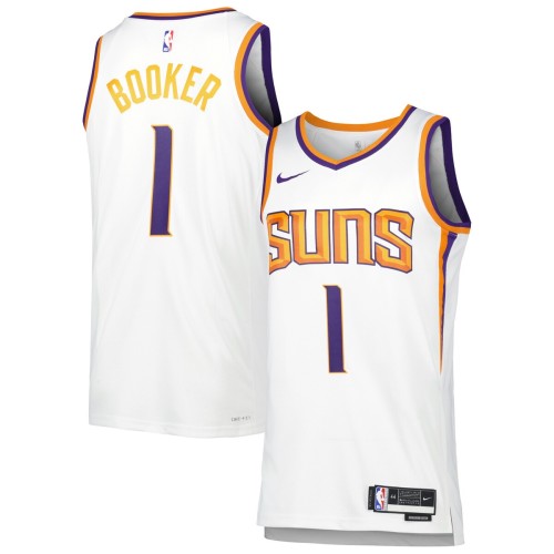 Devin Booker Phoenix Suns Nike Unisex 2022/23 Swingman Jersey - Icon Edition - White Devin Booker Phoenix Suns Nike Unisex 2022/23 Swingman Jersey - Icon Edition - White
