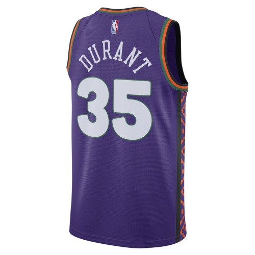 Kevin Durant Phoenix Suns Nike Unisex 2024/25 Swingman Player Jersey - City Edition - Purple Kevin Durant Phoenix Suns Nike Unisex 2024/25 Swingman Player Jersey - City Edition - Purple