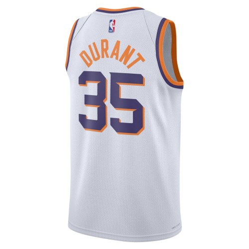Kevin Durant Phoenix Suns Nike Unisex Swingman Jersey - Association Edition - White Kevin Durant Phoenix Suns Nike Unisex Swingman Jersey - Association Edition - White