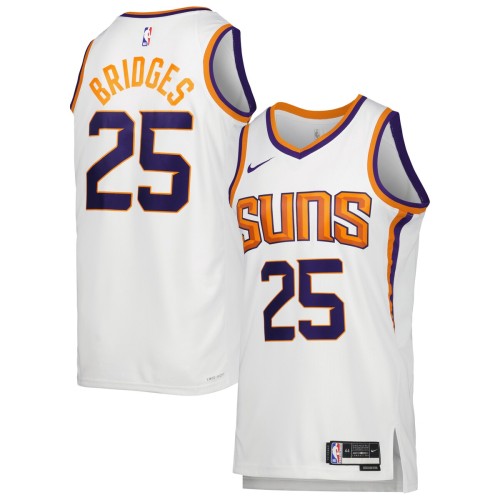 Mikal Bridges Phoenix Suns Nike Unisex 2022/23 Swingman Jersey - Icon Edition - White Mikal Bridges Phoenix Suns Nike Unisex 2022/23 Swingman Jersey - Icon Edition - White