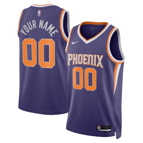 Phoenix Suns Nike Unisex 2022/23 Swingman Custom Jersey Purple - Icon Edition Phoenix Suns Nike Unisex 2022/23 Swingman Custom Jersey Purple - Icon Edition