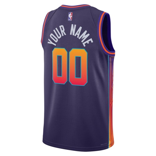 Phoenix Suns Nike Unisex 2023/24 Custom Swingman Jersey - Purple - City Edition Phoenix Suns Nike Unisex 2023/24 Custom Swingman Jersey - Purple - City Edition